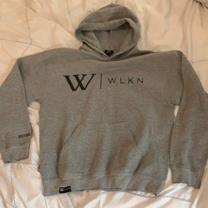 Grey WLKN Hoodie
